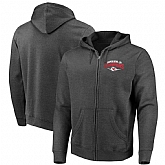 Kansas City Chiefs NFL Pro Line by Fanatics Branded Super Bowl LIV Champions Replay Full Zip Hoodie Heather Charcoal,baseball caps,new era cap wholesale,wholesale hats